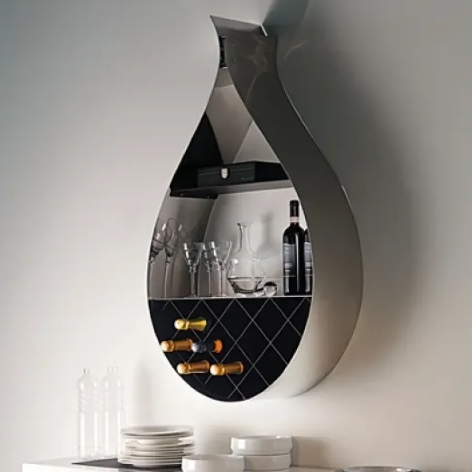 1. Design moderno Cattelan2. Prezzo scontato3. Pratica libreria portabottiglie4. Facile da installare5. Oggetto di qualità