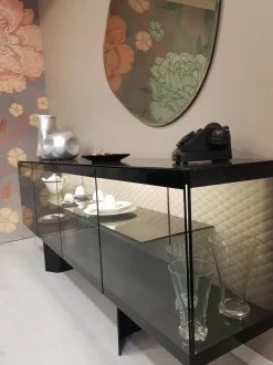 1. Design moderno ed elegante. 2. Vetro di alta qualità. 3. Prezzo Outlet. 4. Facile da installare. 5. Ideale per arredare la casa.