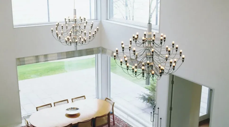 A sospensione 2097/50 clear bulbs Flos a prezzo Outlet