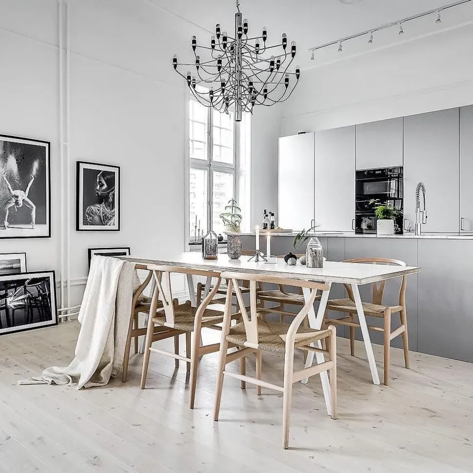 A sospensione 2097/30 (frosted bulbs) Flos in Offerta Outlet