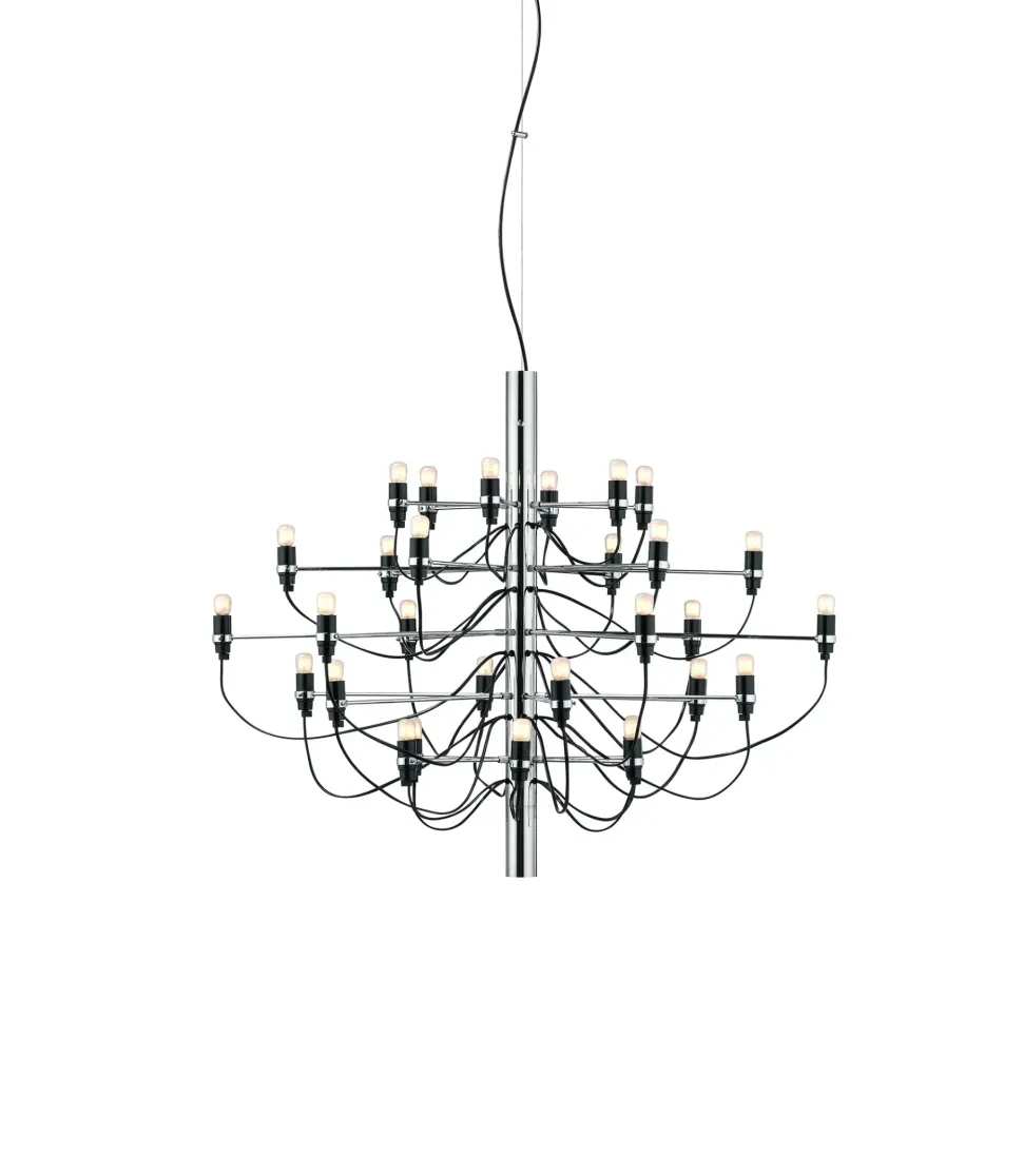 A sospensione 2097/30 (frosted bulbs) Flos in Offerta Outlet