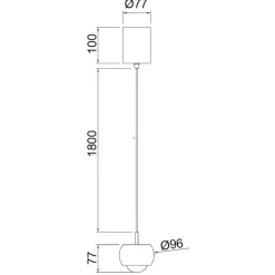 A sospensione Collezione esclusiva Colgante oro mantra sospensione led Oro a prezzi outlet