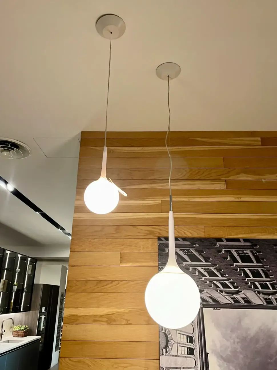 A sospensione Coppia castore 14 e castore 25 Artemide in Offerta Outlet