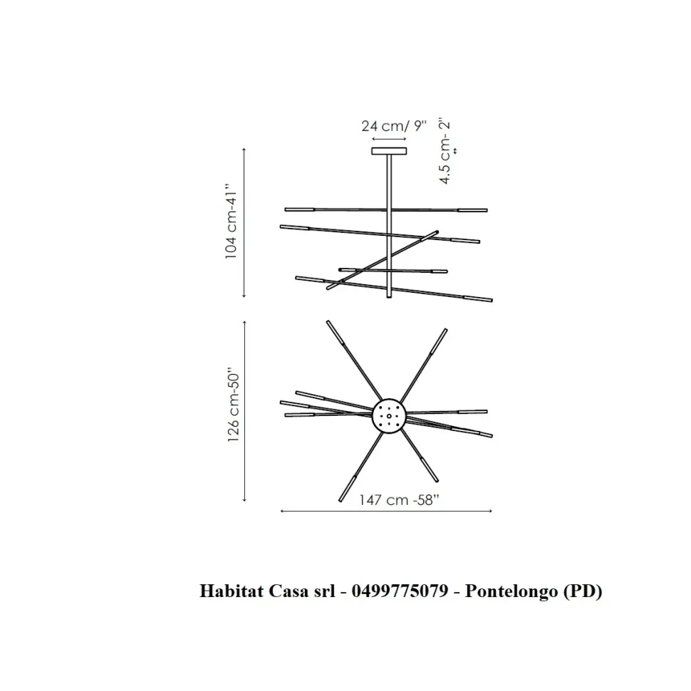 A sospensione Crossroad Bonaldo a prezzo scontato