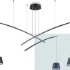 A sospensione in vetro Fish sp3  Ideal lux in Offerta Outlet