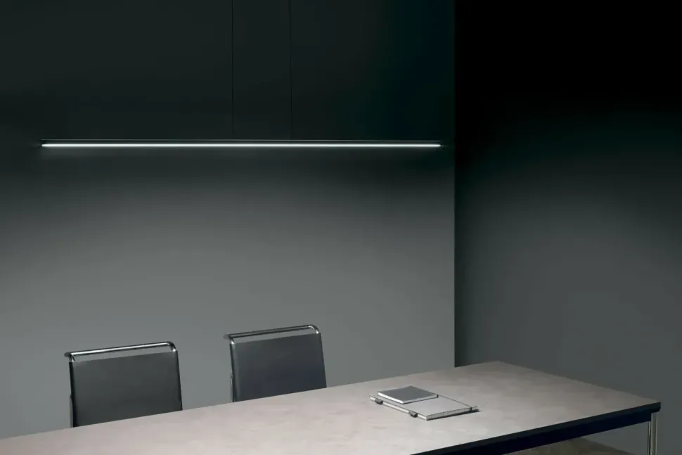 A sospensione Linea light Straight p1 18w Bianco a prezzi convenienti