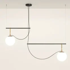 A sospensione Nh s3 2 arms Artemide in Offerta Outlet
