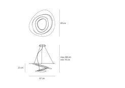 A sospensione Pirce mini sospensioni artemide Artemide a prezzo scontato