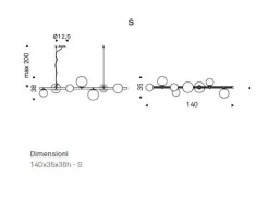 A sospensione Planeta Cattelan italia in Offerta Outlet