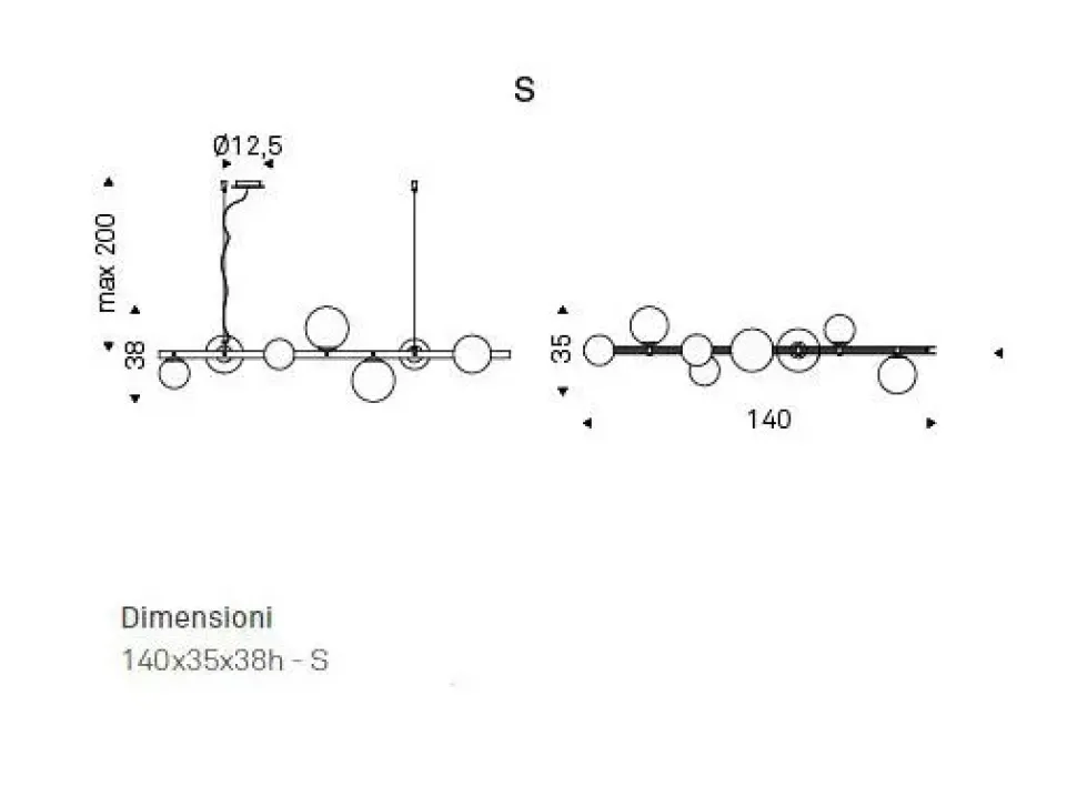 A sospensione Planeta Cattelan italia in Offerta Outlet