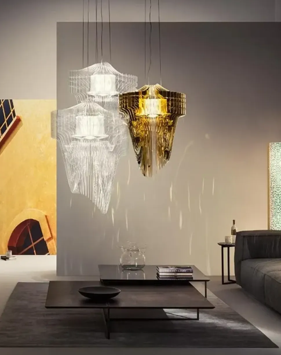 A sospensione stile Design Aria Slamp in offerta outlet