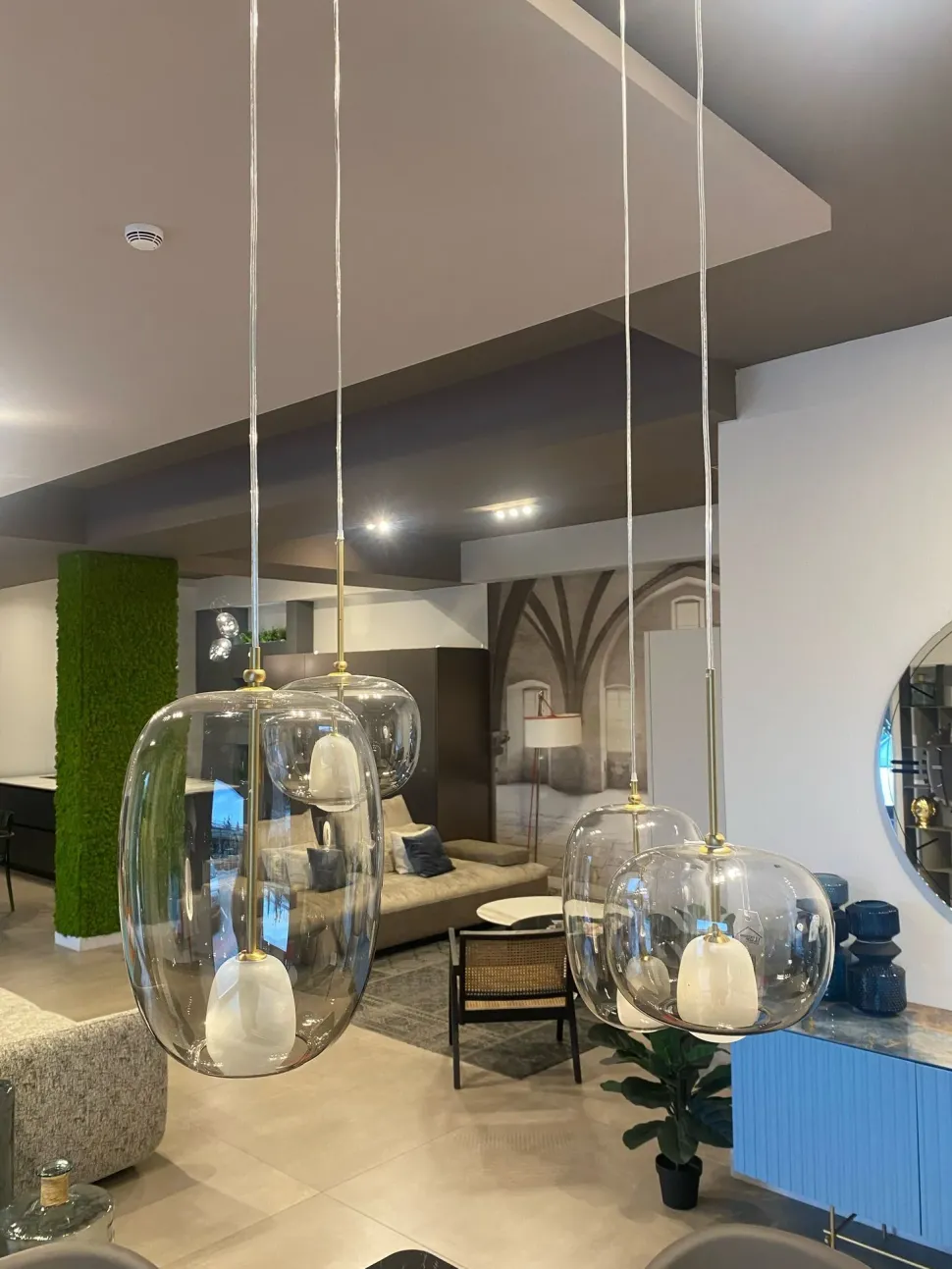 A sospensione stile Moderna Blow Bontempi con forte sconto