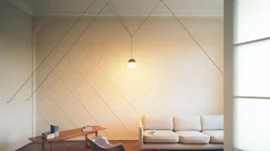 A sospensione  string light touch dim – testa a sfera – cavo 12mt Flos in Offerta Outlet