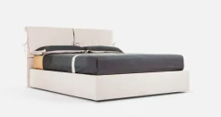 Acquista il Letto imbottito con contenitore Ginestra gm Md work a prezzo scontato!