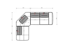 Alba in Tessuto Calia a prezzo ribassato