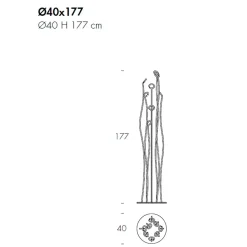 Appendiabiti design Alga di Tonin casa a prezzo scontato