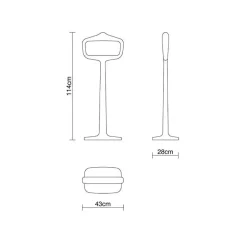 Appendiabiti design Bobo Battistella a prezzi convenienti