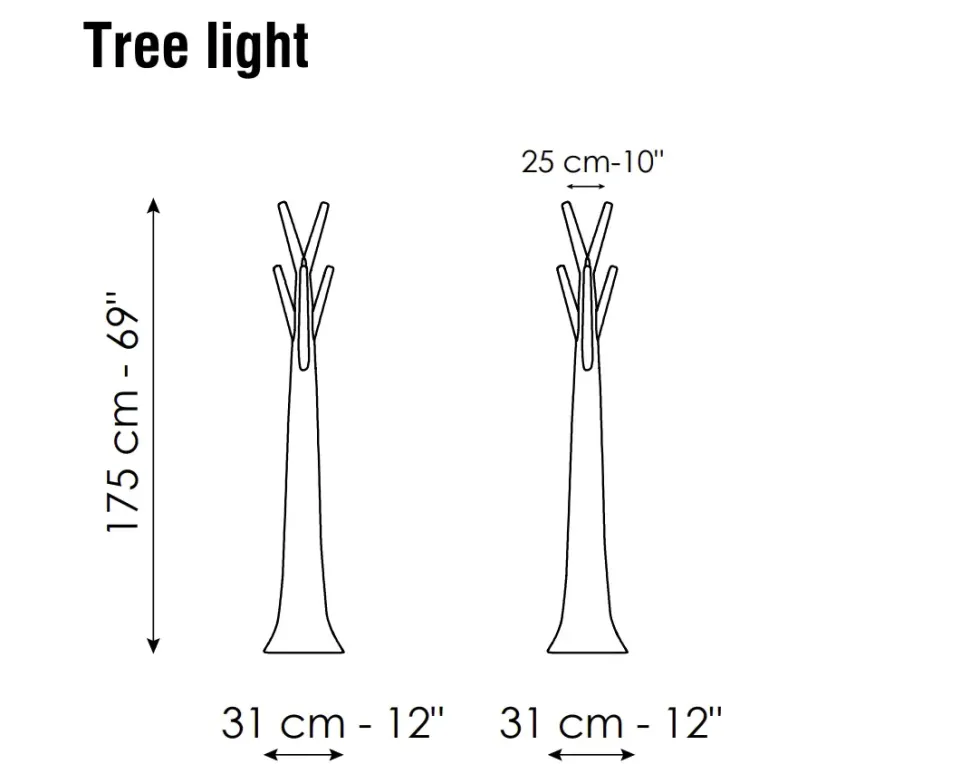 Appendiabiti design modello Tree light di Bonaldo ribassato al 25%