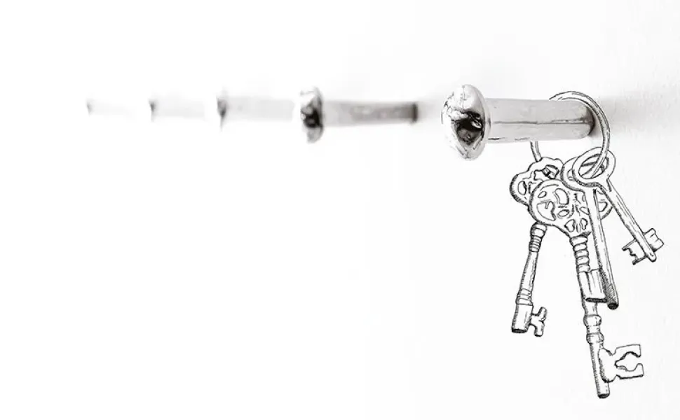 Appendiabiti Minotti italia modello Chiodo fisso a prezzo ribassato