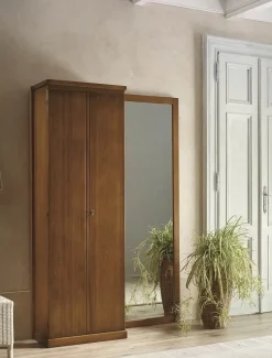 Appendiabiti modello Mobile da ingresso con armadietto scontato del 35% Artigianale a prezzo scontato