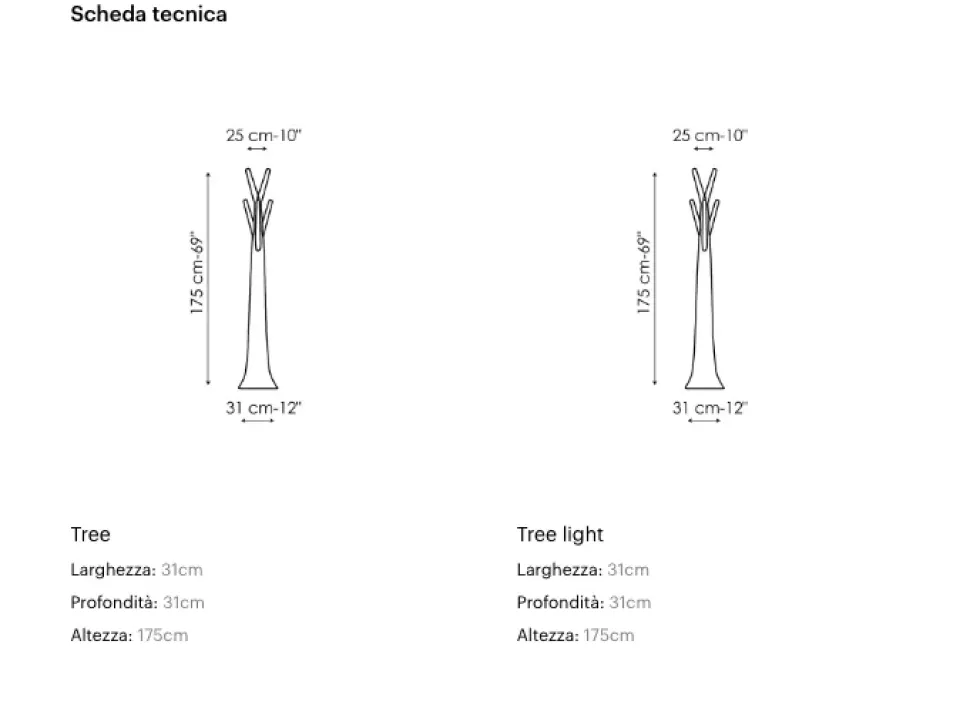Appendiabiti modello Tree in stile design di Bonaldo - 36%