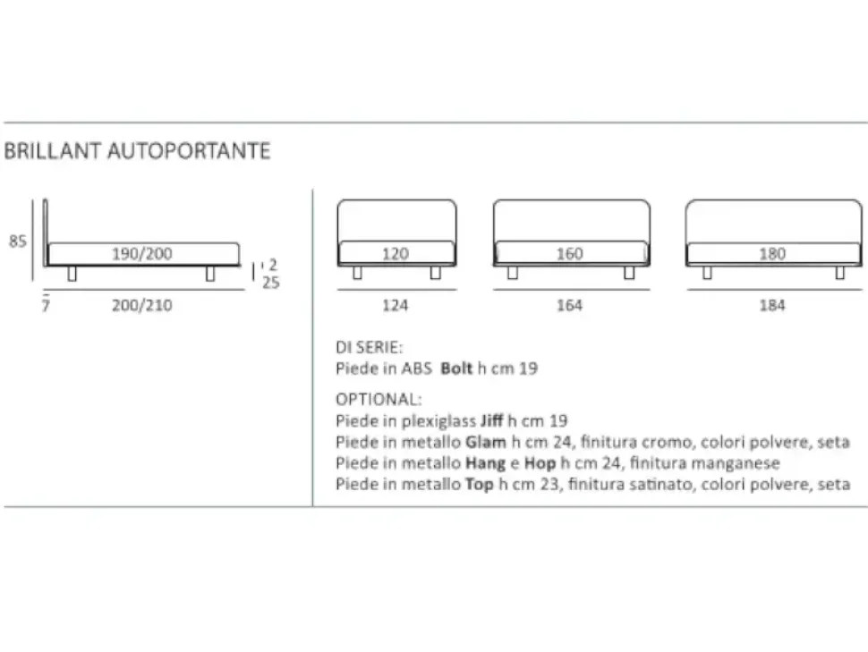 Approfitta dello sconto 35% sul letto Brillant di Samoa