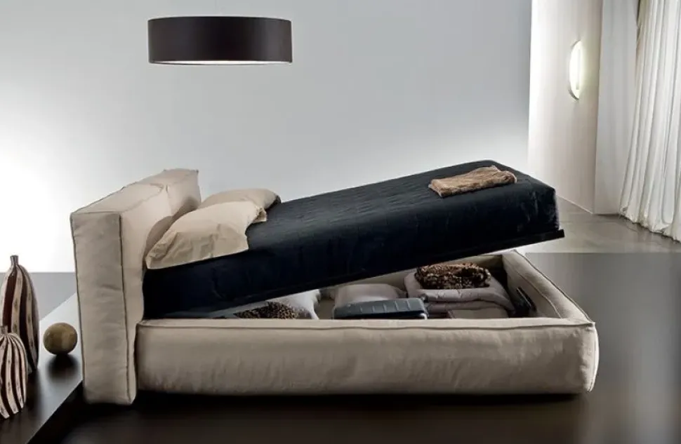 Approfitta dello sconto 41% sul letto Letto in piuma diversi rivestimenti possibili di Md work