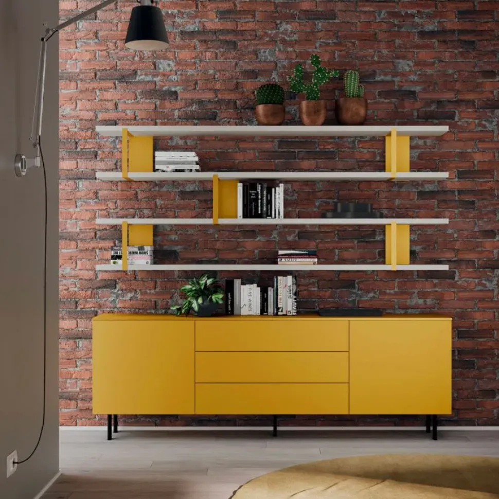 Architetto: Soggiorno Orme Light, composiz. 07. Offerta Outlet. Design unico!