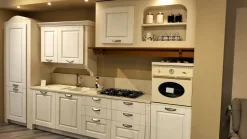 Architetto Verona Arredo3: cucina bianca classica scontata.