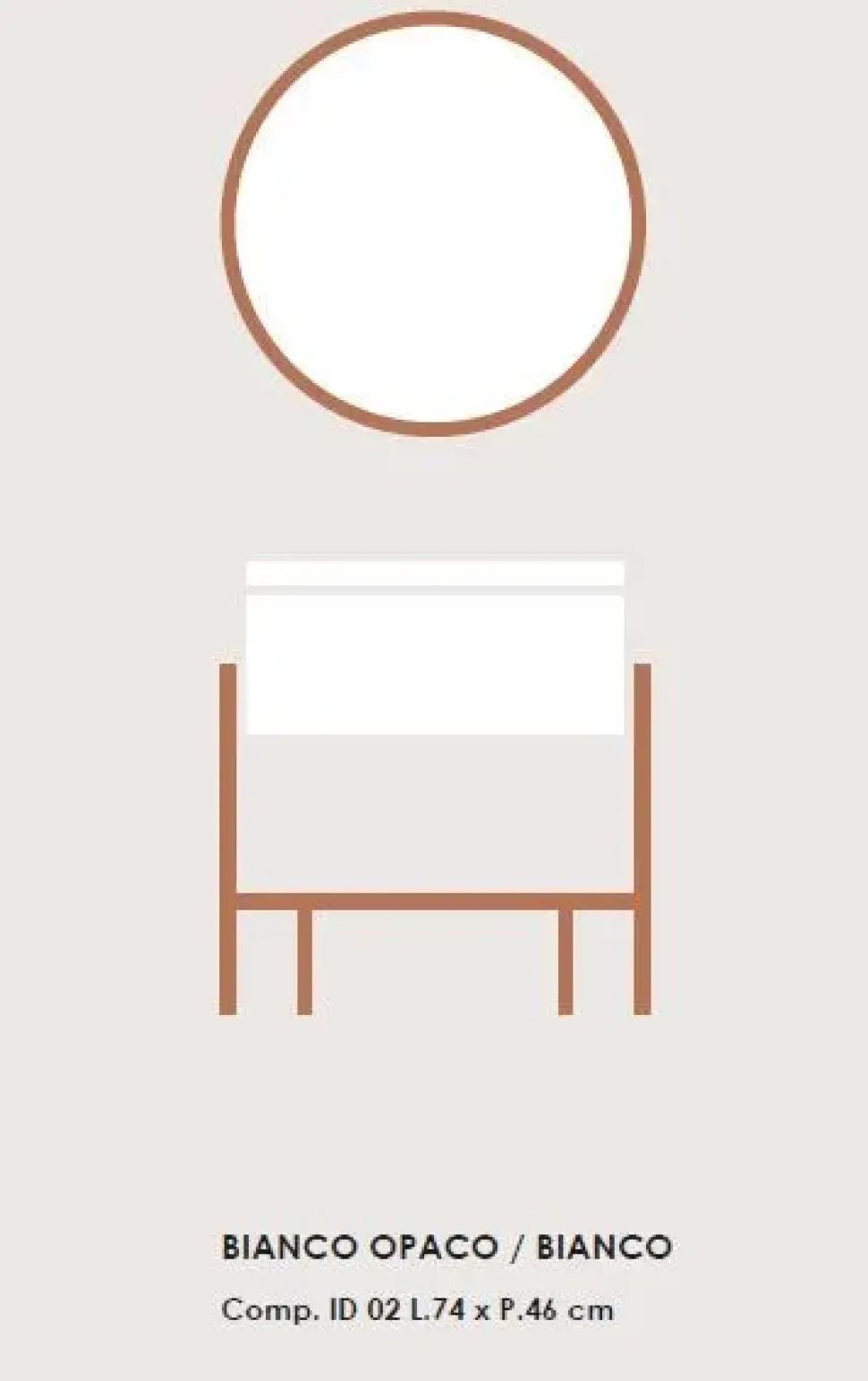 Ardeco id 02 Ardeco: mobile da bagno A PREZZI OUTLET