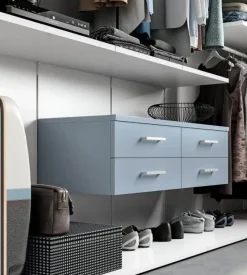 Armadio * z39 realizzato in laminato materico di Artigianale scontato -40%