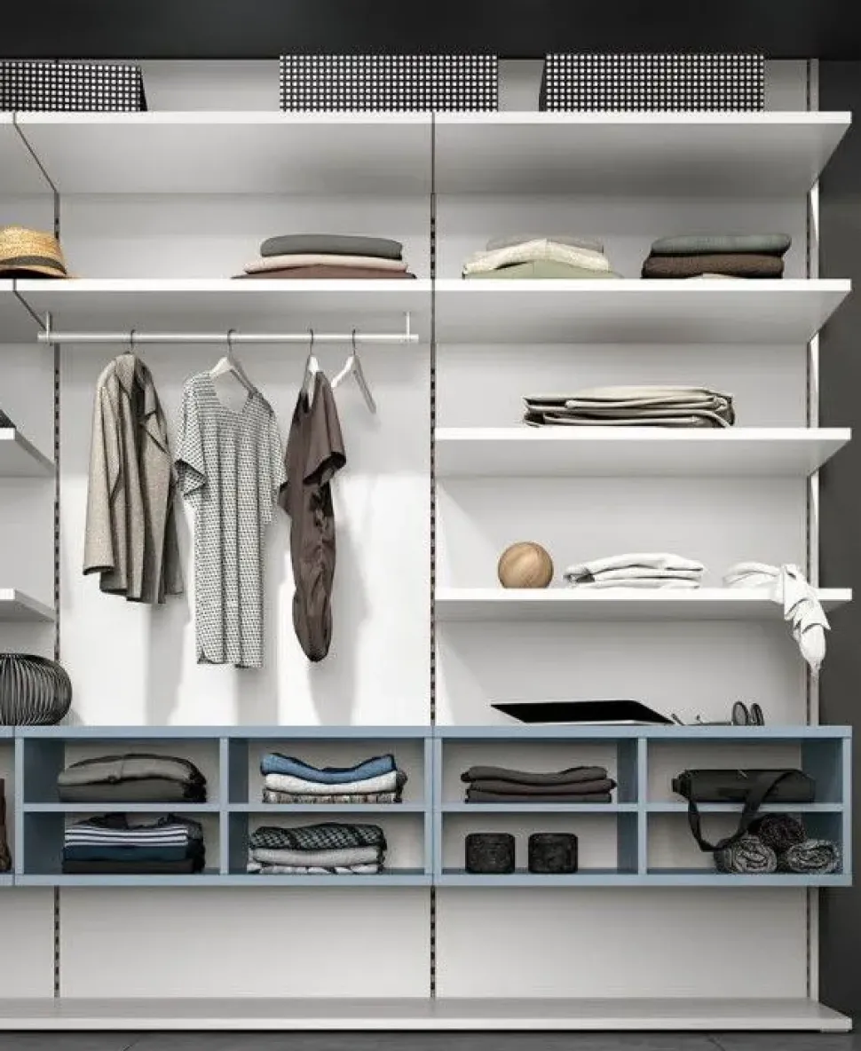 Armadio * z39 realizzato in laminato materico di Artigianale scontato -40%