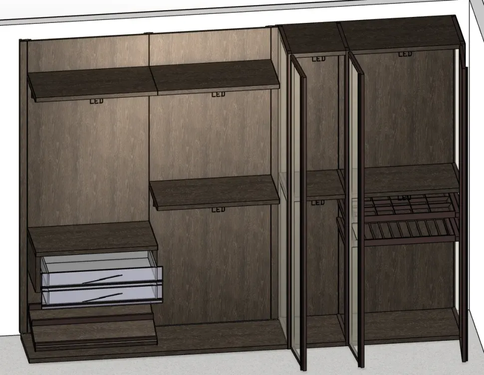 Armadio Antares di Mercantini in OFFERTA OUTLET. Scopri l'eccezionale qualità!