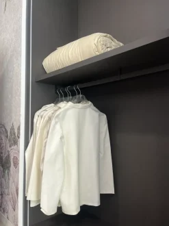 Armadio ante battenti in laccato opaco Anta liscia di Mobilgam