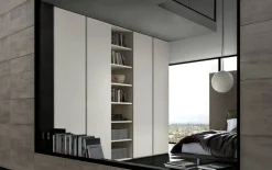 Armadio ante battenti in laccato opaco Power 24 di Zg mobili