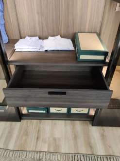 Armadio ante scorrevoli in vetro Glass di Olivieri