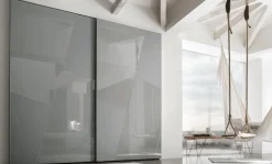 Armadio ante scorrevoli in vetro Kross Tomasella scontato