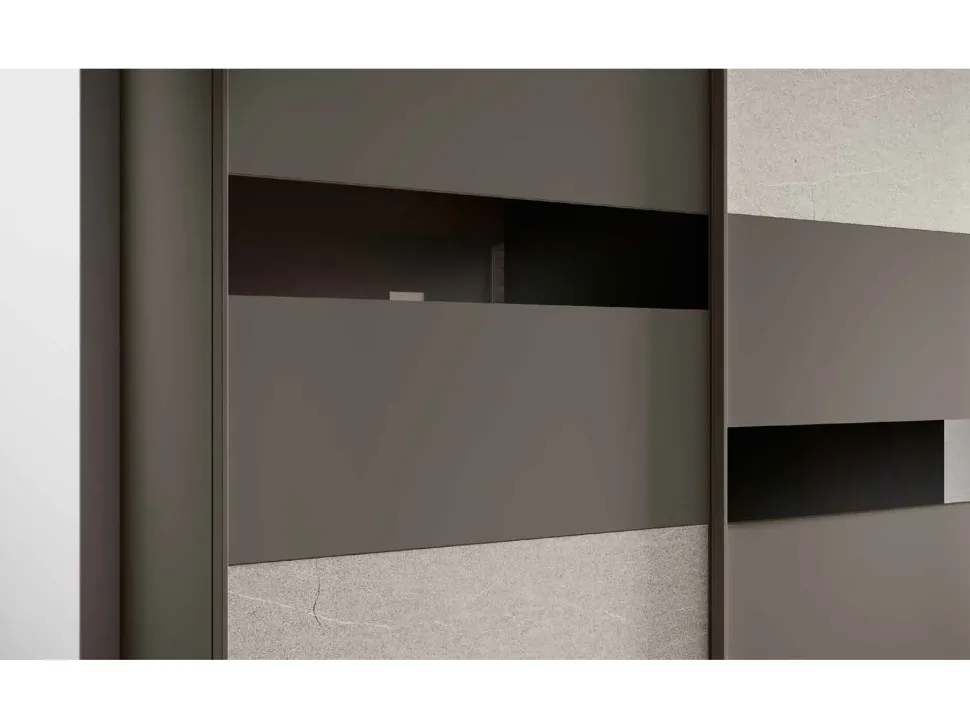 Armadio Arm29 Artigianale con ante scorrevoli SCONTATO a PREZZI OUTLET