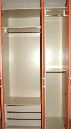 Armadio Armadio 3 ante moderno realizzato in legno di Artigianale scontato -61%