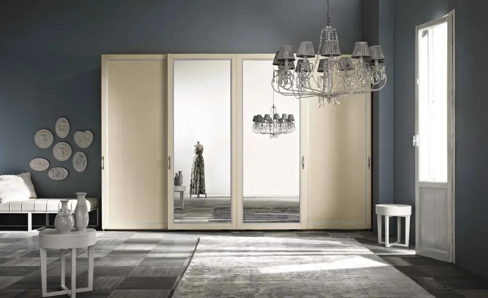 ARMADIO Armadio a 4 ante scorrevoli mod.parigi Ballancin SCONTATO