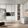 Armadio Armadio angolare con scrivania di giessegi in promo-sconto del 45% Giessegi a otto ante a prezzo scontato