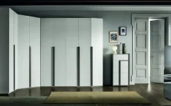 Armadio Armadio componibile con cabina-spogliatoio in promo-sconto del 50% Artigianale con ante battenti SCONTATO a PREZZI OUTLET