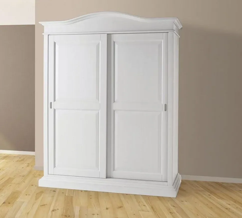Armadio Armadio due porte scorrevoli realizzato in legno di Collezione esclusiva scontato -40%