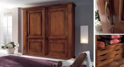 Armadio Armadio elisa realizzato in legno di Collezione esclusiva scontato -40%