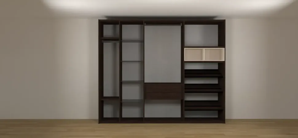 Armadio Armadio modello plana Pianca a sei ante in Offerta Outlet