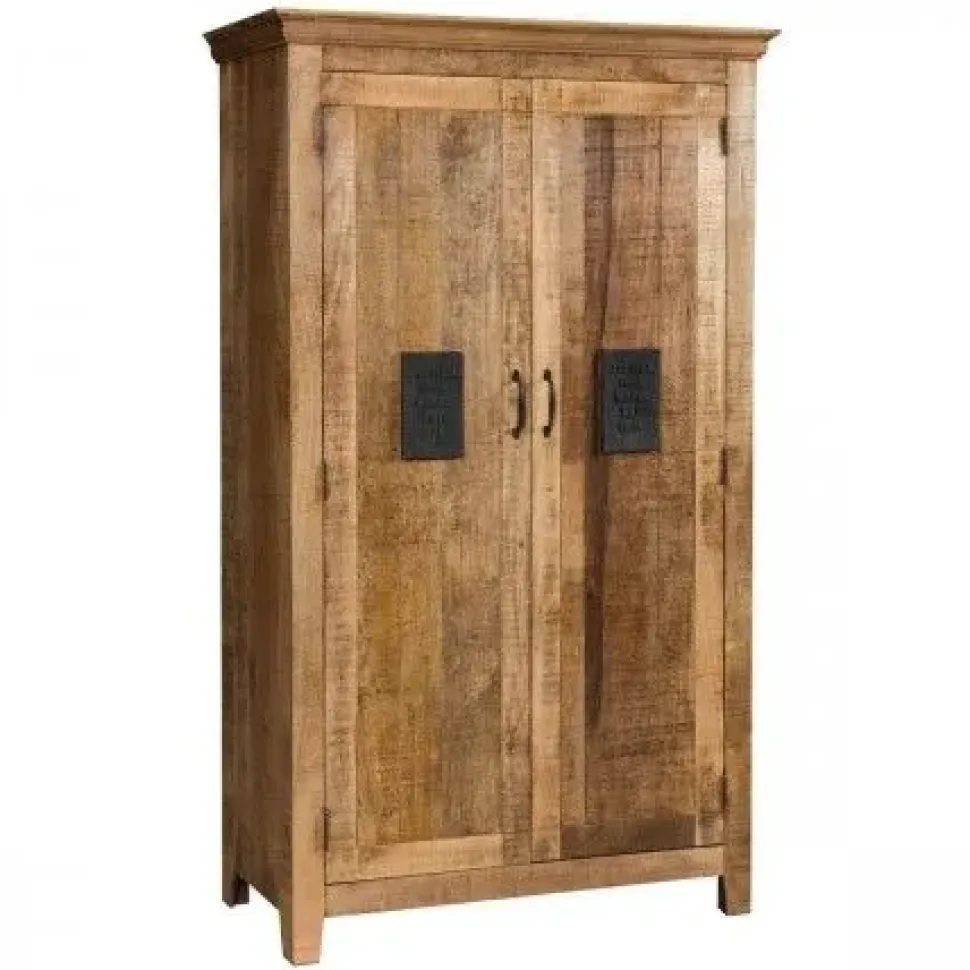 Armadio Armadio newport 2 ante Outlet etnico con ante battenti SCONTATO a PREZZI OUTLET