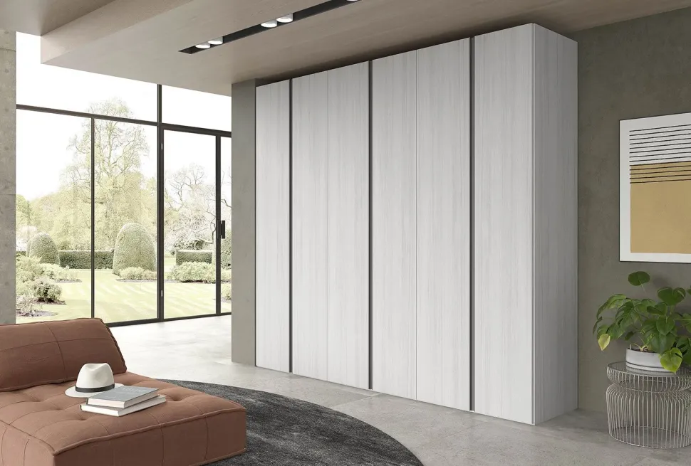 Armadio Atmadio a 6 ante di orme in promo-sconto del 50% realizzato in laminato materico di Orme scontato -40%