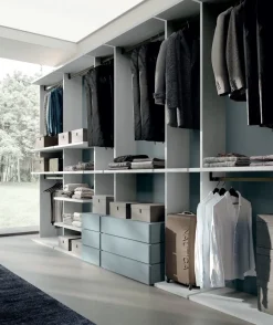 Armadio Cabina armadio flexi Collezione esclusiva a senza ante a prezzo Outlet