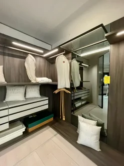 Armadio cabina armadio in laminato opaco Cabina armadio panorama di Sangiacomo