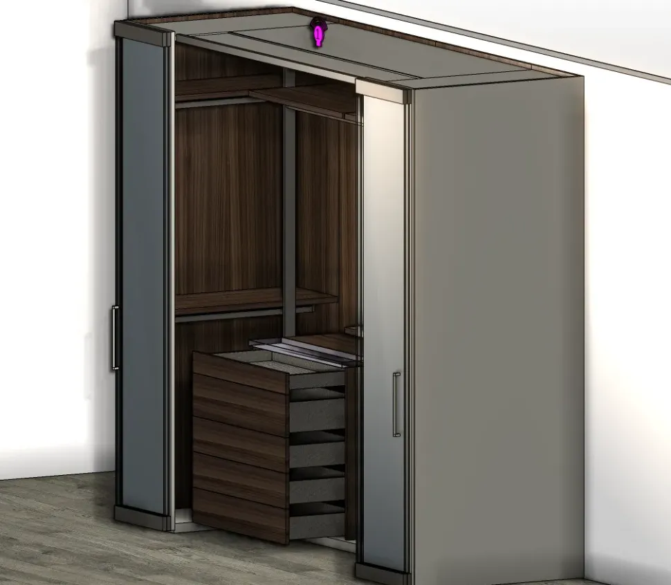 Armadio Camerino Caccaro a due ante a prezzo Outlet